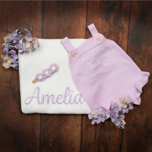 Blanket & Romper Bundle