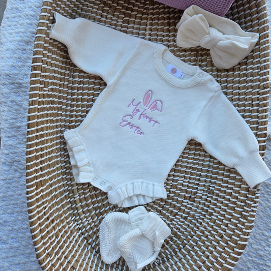 Baby Girl Romper Set