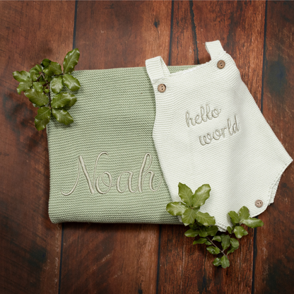 Blanket & Romper Bundle