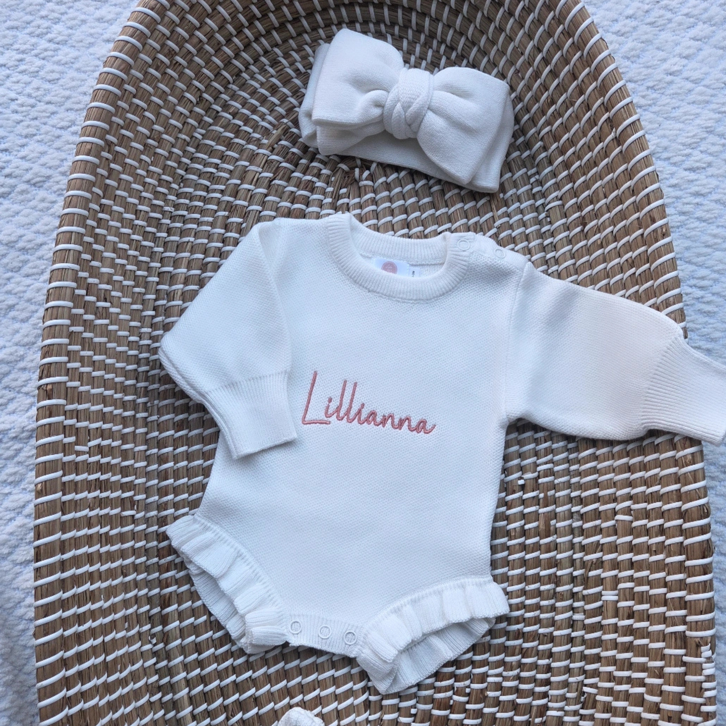 Baby Girl Romper Set