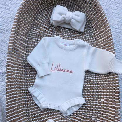Baby Girl Romper Set