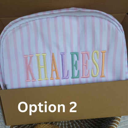 Personalised Back Pack
